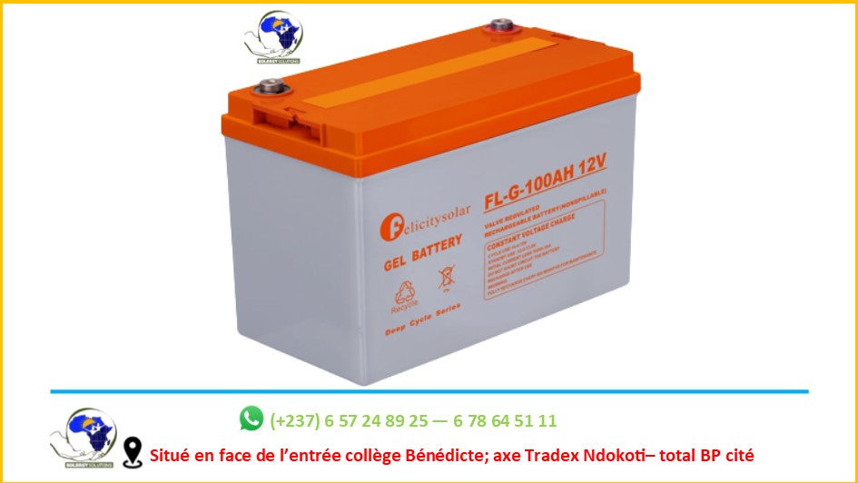 BATTERIE GEL 100 AH FLY